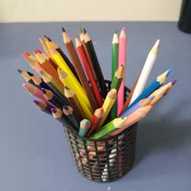 36-color hexagonal Rod oily colored pencil hand-painted lead coloring pen painting color pencil easy color defect