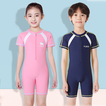8 girls 4 boys 6 children 3-10 years of examination professional training one-piece swimsuit 5 small CUHK Scout 7 sunscreen swimsuit 9