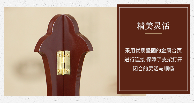 Giá đỡ bánh chè cánh gà gỗ Giá trà Puer Giá trà gỗ rắn Kệ trà kệ trà trưng bày đứng bộ trà - Trà sứ bộ ấm chén uống trà cao cấp