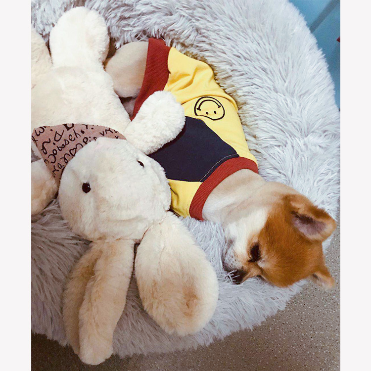 Pet kennel winter plush warm dog bed net red deep sleep cat kennel Teddy Bomei soft and comfortable dog kennel