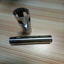 304 stainless steel square tube punching 20*40 drying Rod hollow tube Baosteel rectangular tube standard cutting