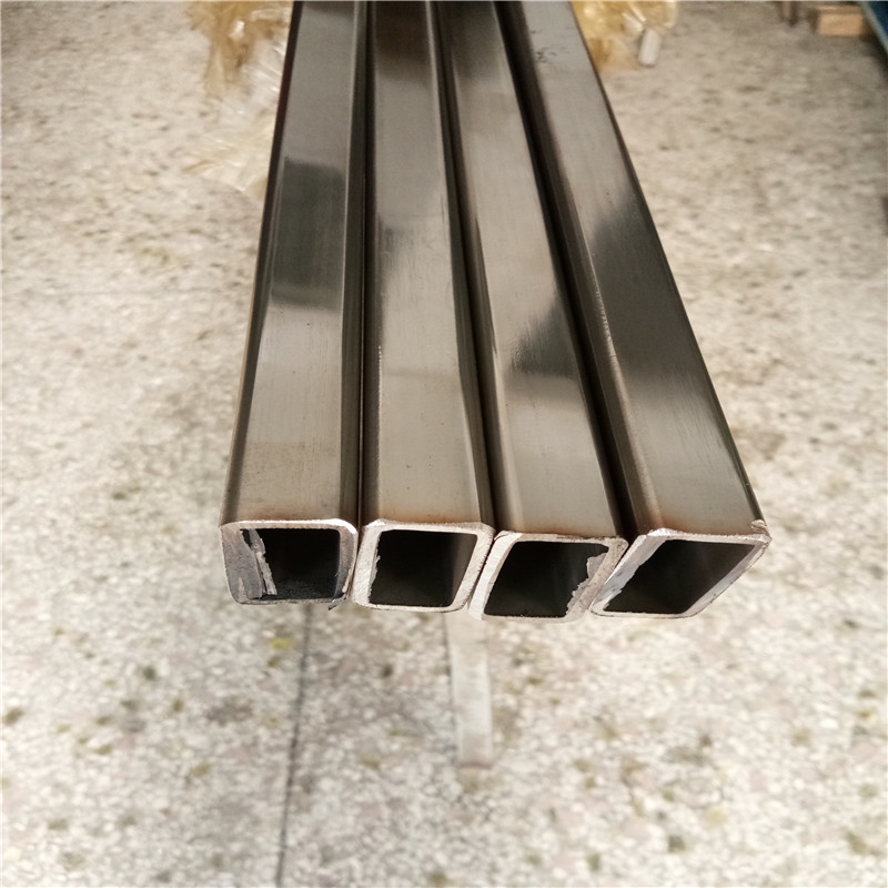 Stainless steel rolling pipe 17*3 19*19*2 square pipe square steel corrugated pipe Baosteel connector