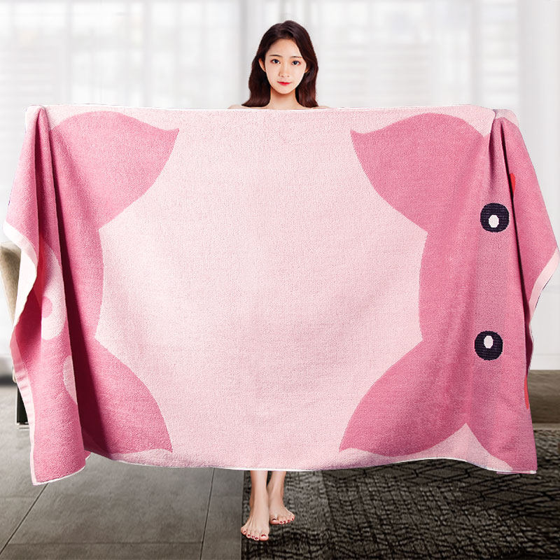 100% Cotton Bath Towel for Women and Men – Quick Dry, Highly Absorbent, Lint-Free – Large Bath Wrap for Home Use, Spring & Winter Collection 2026 - Image 2