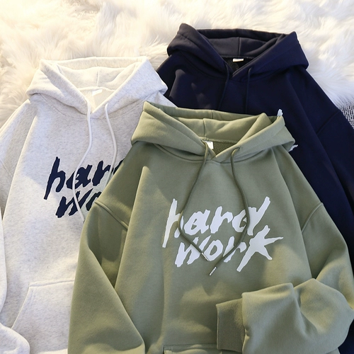 Демисезонная осенняя тонкая небольшая дизайнерская утепленная толстовка с капюшоном, оверсайз, тренд сезона