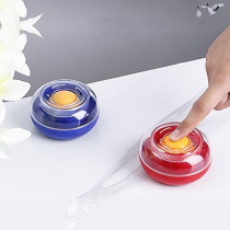 Creative table tennis hand wet device sponge cylinder for counting money soaking hands with water rubbing paper and distributing invoices for bank staff