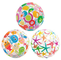  INTEX adult childrens cartoon PVC inflatable water polo Beach water polo Water toy Water polo Volleyball