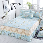 Khăn trải giường bằng vải cotton loại giường đơn bụi che 8 tấm bảo vệ 1 1 5 5 8 1.8 by 2x2.2m mét 2.0 giường Zhuo