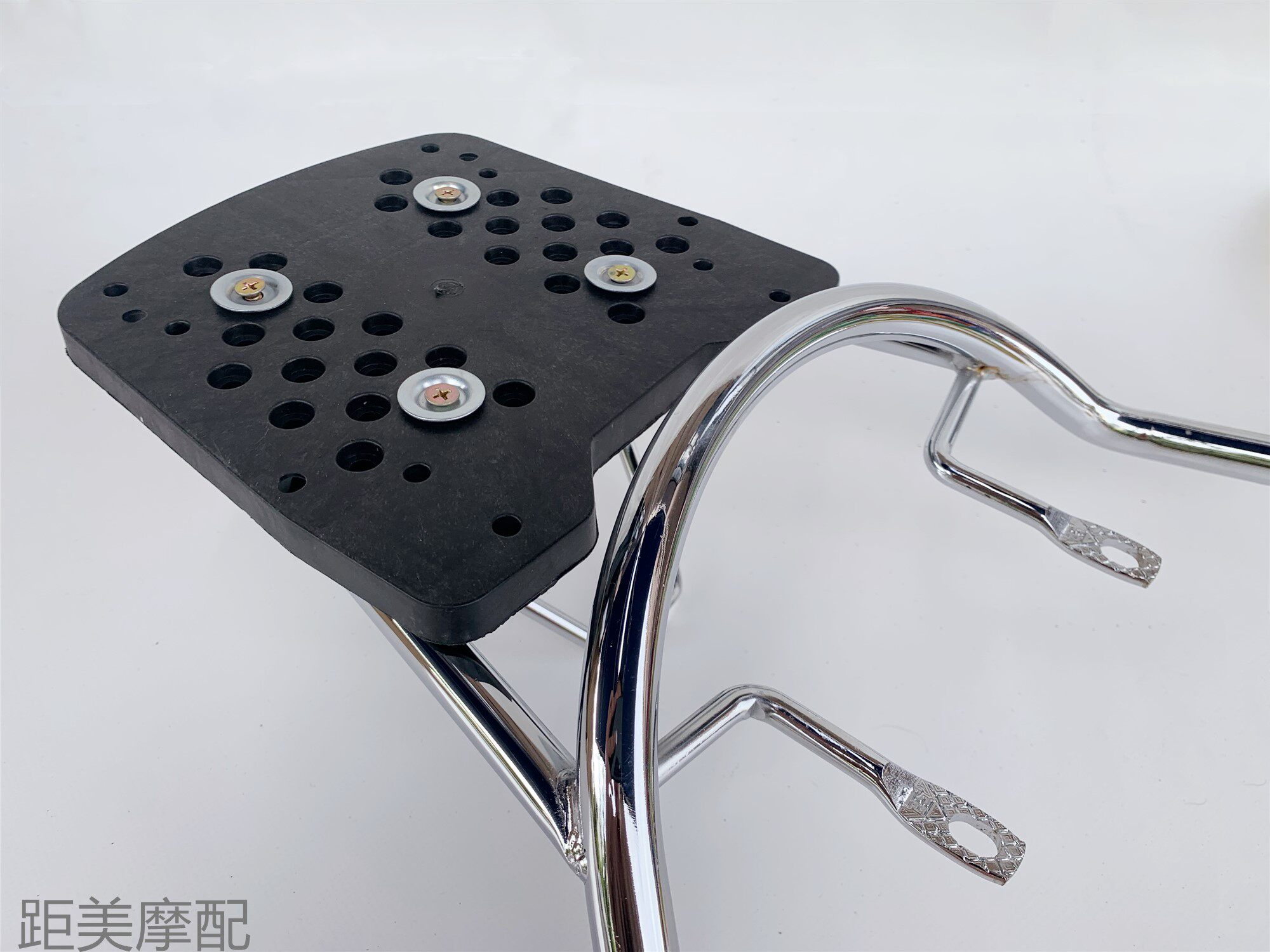 Motorcycle and Electric Vehicle Trunk Thickened Base Plate Fixing Bracket, Universal Trunk Base with Complete Set of Fasteners and Screws