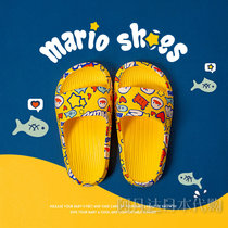 Japan Japanese GP childrens slippers summer boys and girls indoor home parent-child bathroom non-slip soft-soled baby sandal slippers