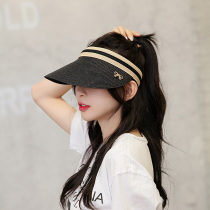 Japan JULIPET hat children summer sky top sun hat 100 lap sun hat straw choreography parenting casual topless cool hat