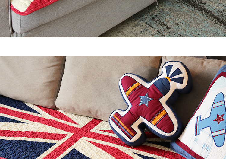 Union Jack sofa sofa bông đệm xuất khẩu sang Hàn Quốc handmade chăn giặt khăn sofa đệm nỗi nhớ retro - Ghế đệm / đệm Sofa mẫu đệm ghế gỗ đẹp