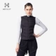 Hoa Kỳ HOTSUIT xuống vest nữ 2018 mùa đông mới đứng cổ áo mỏng giản dị ấm áp thể thao vest nữ