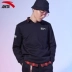 Anta áo len nam cổ tròn 2019 xuân mới cộng với áo thun thể thao nhung giản dị áo chính thức - Thể thao lông cừu / jumper Thể thao lông cừu / jumper