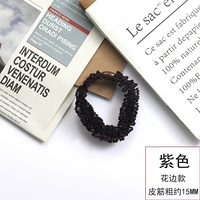 Модель из фиолетового кружева толщиной около 15 мм - 10 штук.