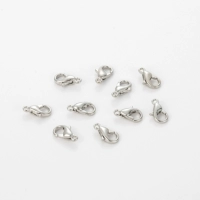 Медное покрытие 14 тыс. Белого золота (высокая цветовая защита) пряжки лобстеров 10