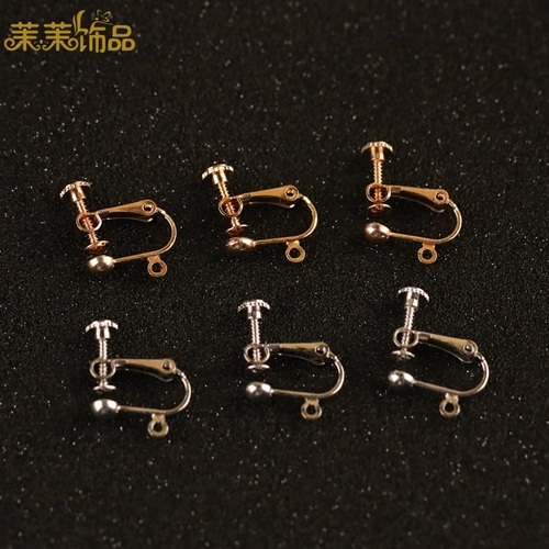 Клипсы, серьги ручной работы, DIY, без проколов ушей