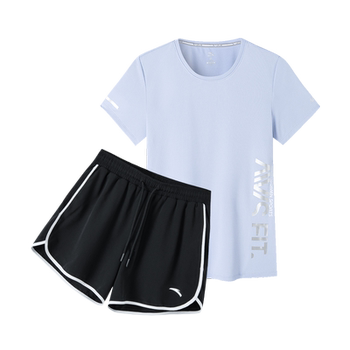 Anta sports suit women's quick-drying shorts breathable short sleeves