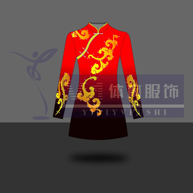 New national bloom ball cheery - handling skill cheerleading match suit for student art gymnastics