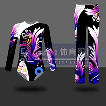 Volkswagen aerobics competition Pedal Fitness Gymnastics Suit Group Gymnastics performance Gymnastics Suit Gymnastics Suit suit
