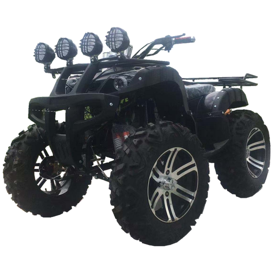 Big and small bull ATV four-wheel motorcycle shaft drive all-terrain four-wheel drive water-cooled field mountain agricultural vehicle
