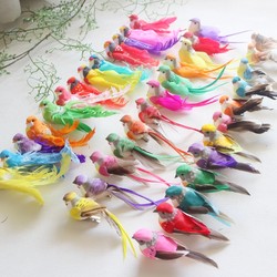 Special offer Clearance Bird Simulation Feather Bird Rolling Bird Bird Bird Pseudo -Bird Kindergarten decoration decorative props