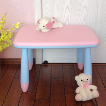 Non-slip childrens tables and chairs Kindergarten tables and chairs Baby tables Study tables Desks Double thickened rectangular tables