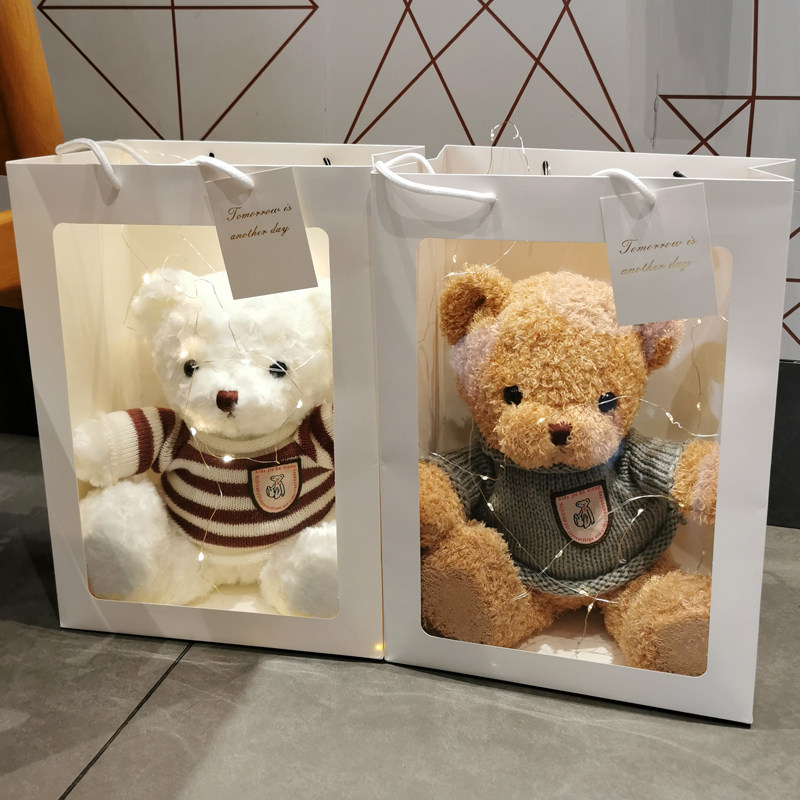 Genuine gift box Bear doll doll Teddy Bear doll Plush toy Birthday gift gift for boyfriend and girlfriend