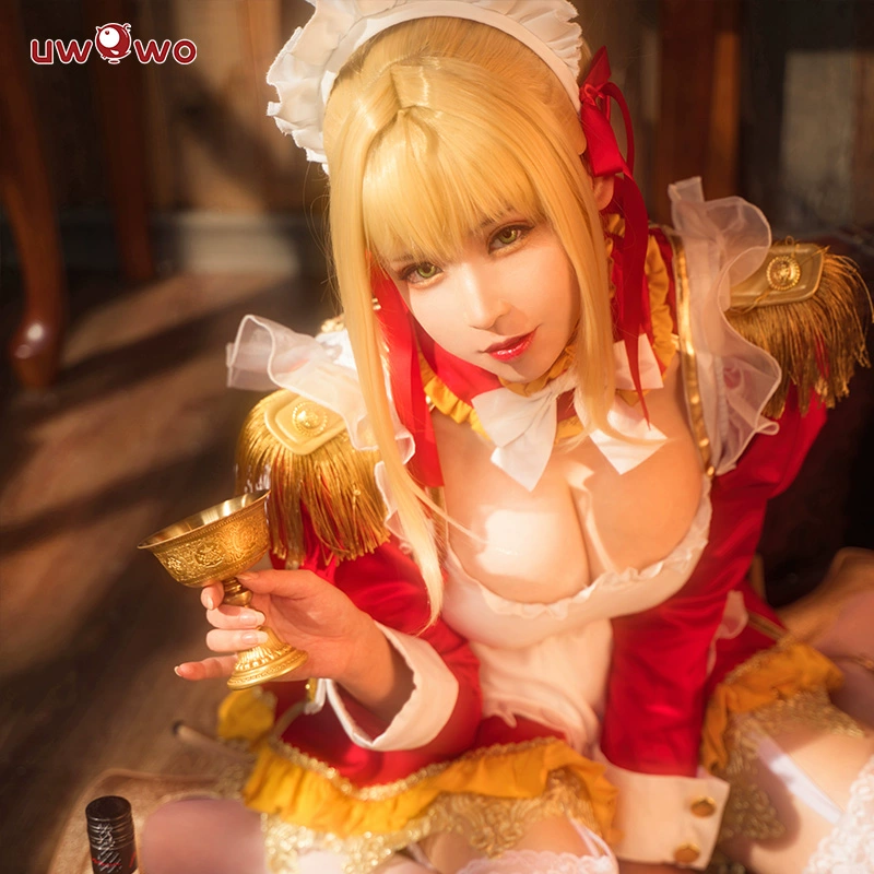 Spot Uwowo Youwowo Fate Grand Order Nero trang phục cosplay hầu gái FGO - Cosplay