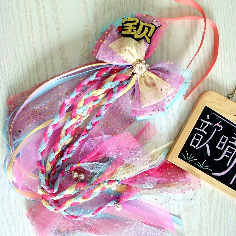 xe can bang Trẻ em cân bằng xe mũ bảo hiểm đồ trang sức cô gái dài streamer siêu cổ tích mũ bảo hiểm cậu bé mũ bảo hiểm ruy băng trang trí tùy chỉnh - Smart Scooter mua xe thăng bằng ở hà nội