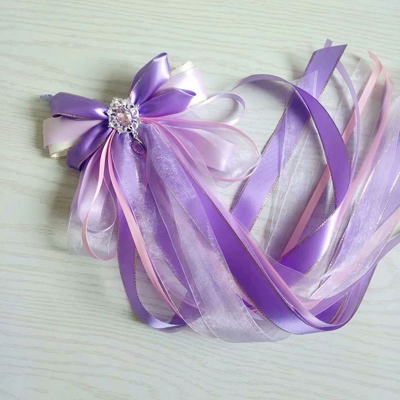 xe can bang Trẻ em cân bằng xe mũ bảo hiểm đồ trang sức cô gái dài streamer siêu cổ tích mũ bảo hiểm cậu bé mũ bảo hiểm ruy băng trang trí tùy chỉnh - Smart Scooter mua xe thăng bằng ở hà nội