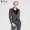 JEFEN Giffen Spring Women Ribbed Jacquard Stitching Business Suit Jacket 311306 - Business Suit