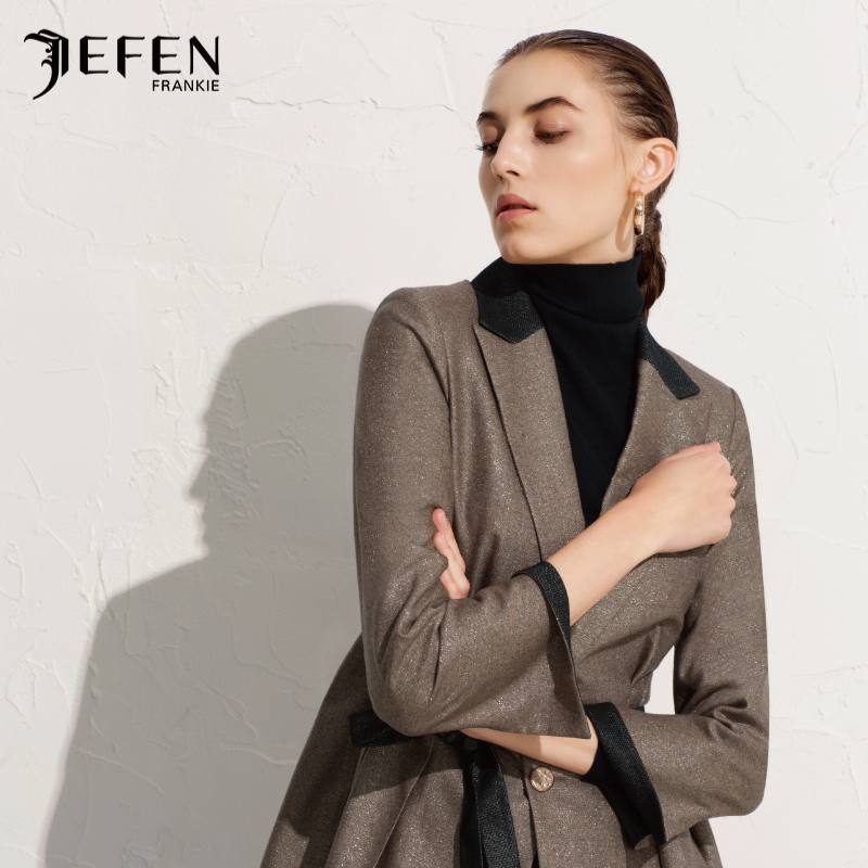 Veste pour femme JEFEN   en Laine - Ref 3221114 Image 1