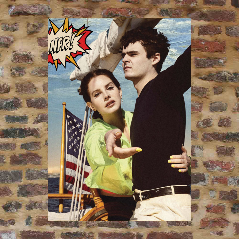 Lana Del Rey poster L846 full of 8 Lana Dre Thunder lanadelrey poster