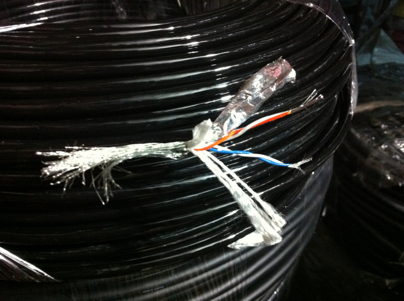 Four 4-Core 0.2 Square USB Shielded Wire Beef Tendon Wire Polyurethane Tpu Machine Tool Equipment Pan/Tilt Control Wear-Resistant Copper Core