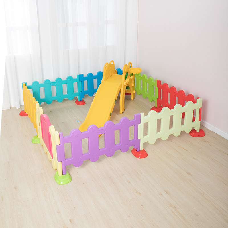 Children's gaming fence Barrier Indoor outside small fence Baby plastic crawl Walking Safety Isolation Bar Playbar