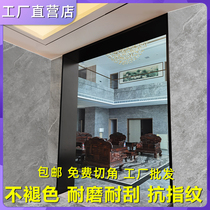 Shenzhen Stainless Steel Extremely Narrow Door Cover Balcony Pass Cover Entry Door Inner Cover Door Cover Stainless Steel TV Cabinet Alcove Cabinet