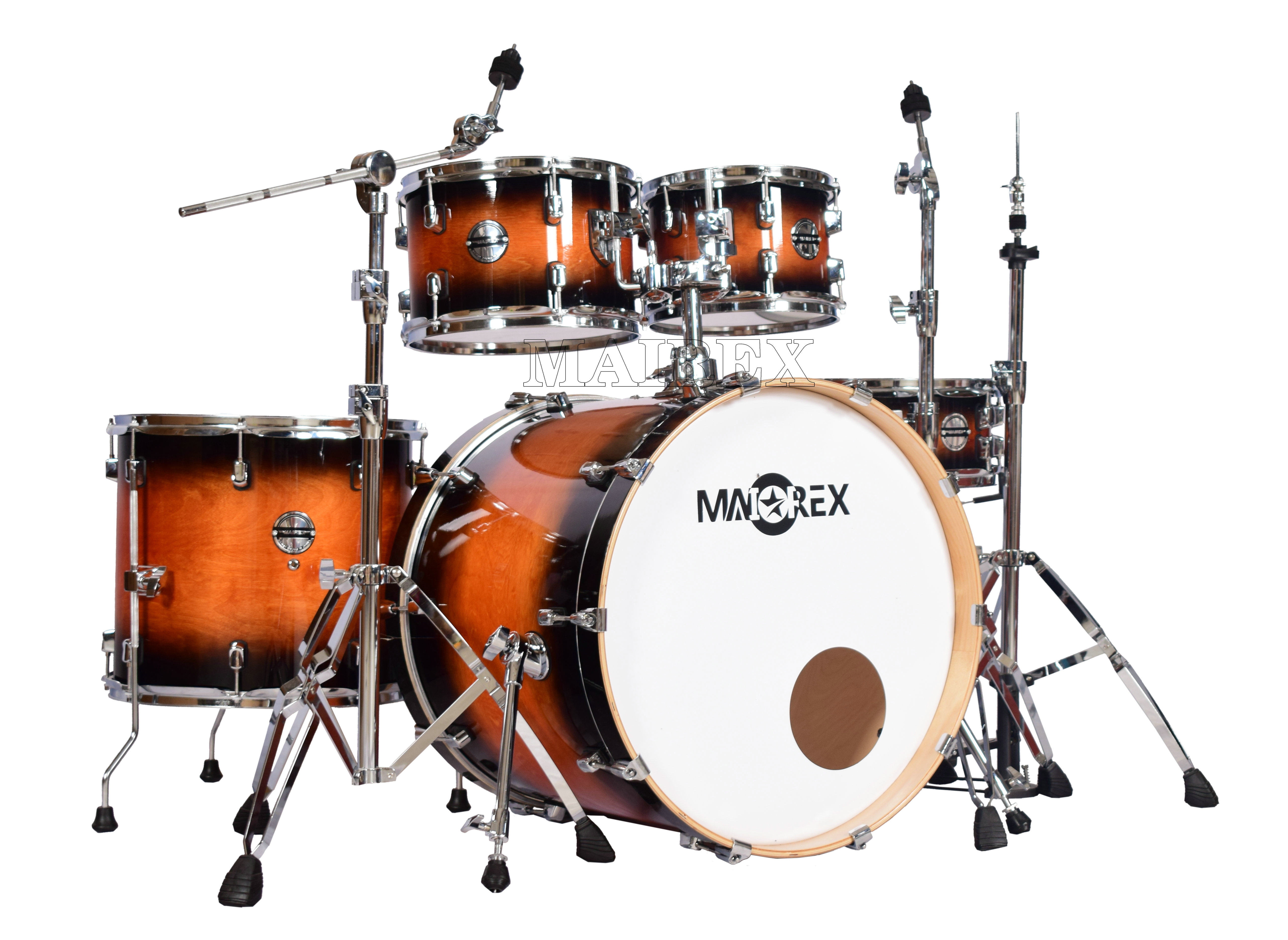 MAIREX Starry Series Rack Subdrum Birch Wood Baking Lacquer Rack Jazz Drum Adults Spray Paint Children's Examination for Children