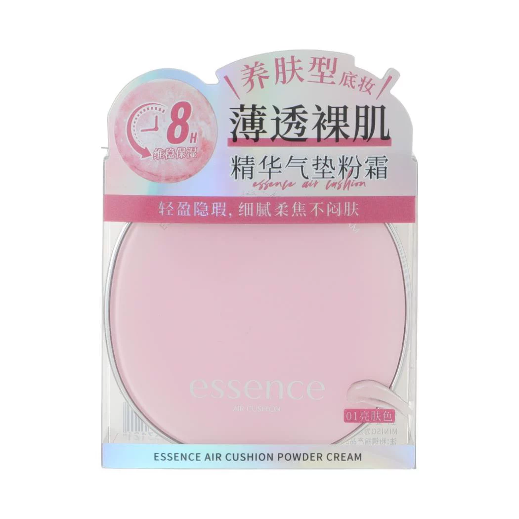 Essence Air Cushion Powder Cream (Miniso) — мягкое покрытие, интенсивное увлажнение, 10 г