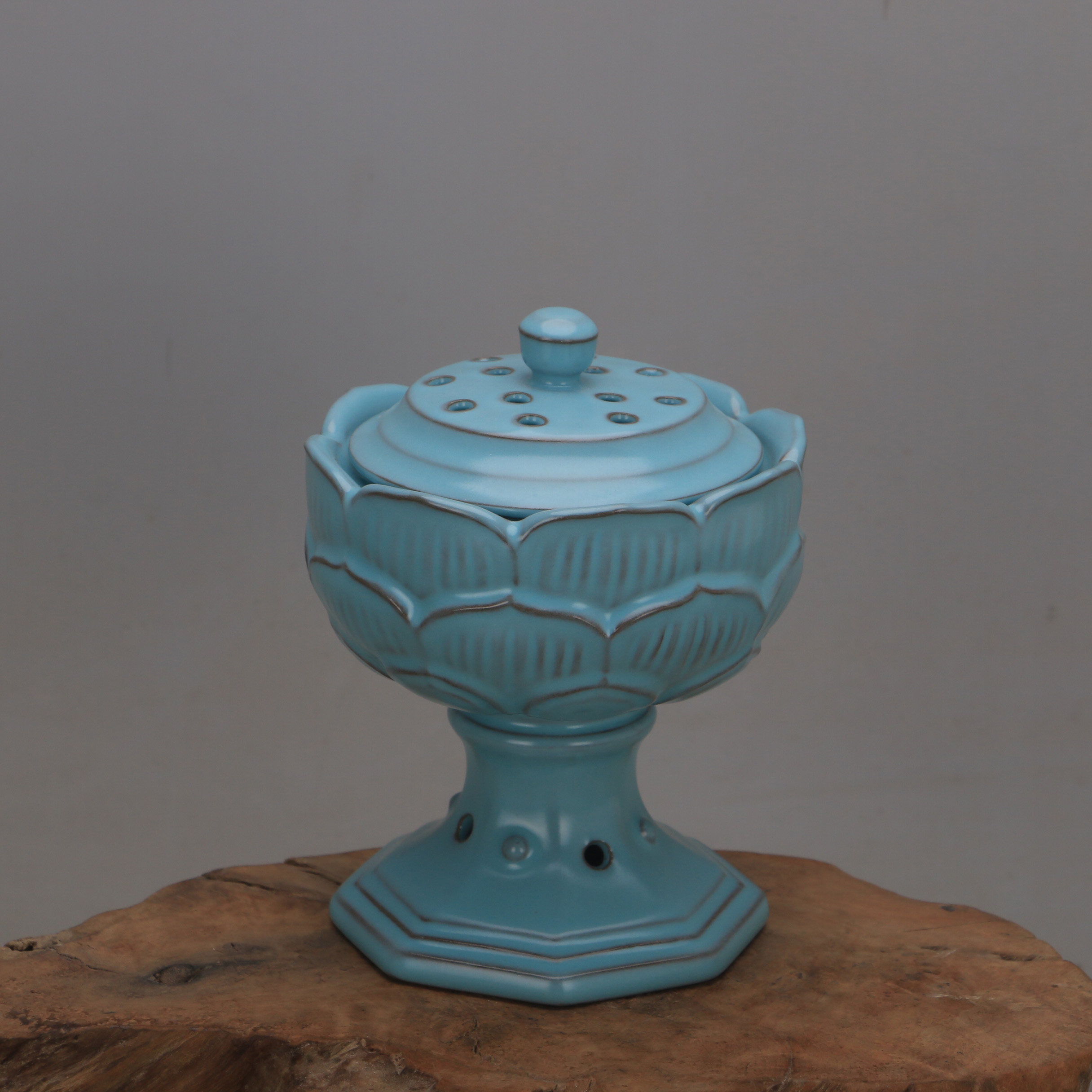 汝窯香熏炉 中国 古美術 宋汝窯香炉 香薰炉 陶芸 骨董