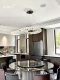 French-Style Light Luxury Living Room Creative and Unique Imported Natural Crystal Chandelier High-End Italian-Style Dining Room Bedroom Round Lighting Fixture