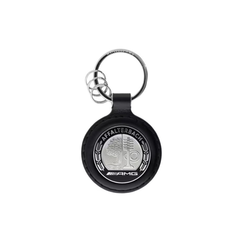 Mercedes Amg Keychain, Key Case, Affalterbach Key Chain, Leather Keychain