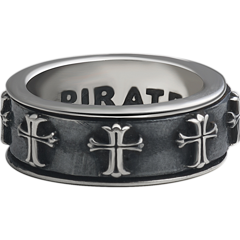 Bague homme PIRATESHIP    en Argenterie - Ref 3086819 Image 5