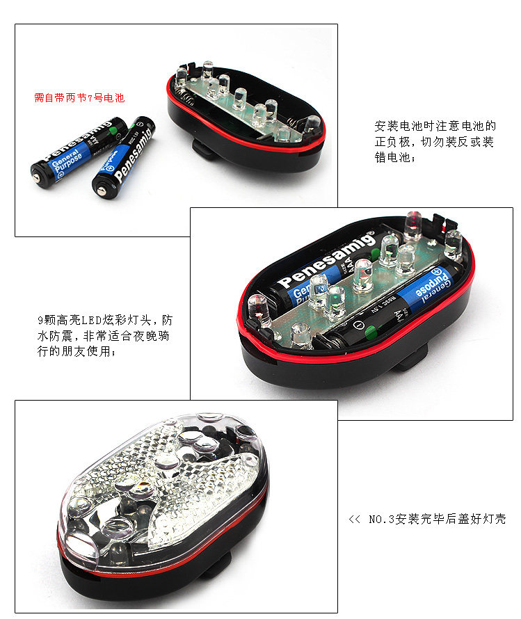 Eclairage pour vélo - Ref 2401043 Image 28