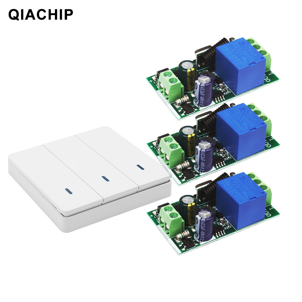 86 wireless remote control switch panel free smart home lamps dual control 220v household power module