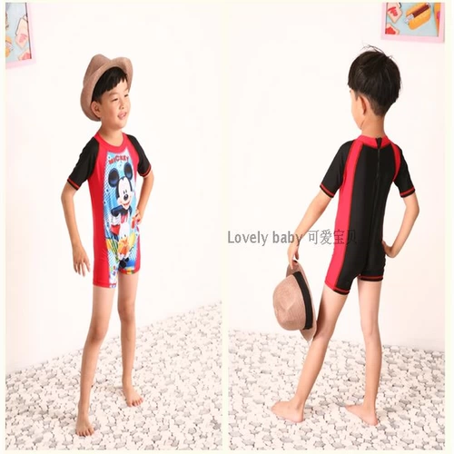 Детский пляжный купальник подходит для мужчин и женщин для плавания, шорты, короткий рукав