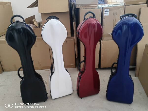 グラスファイバー製モリンホール（馬頭琴）ケース、モリンホール共鳴箱、アルトモリンホール共鳴箱