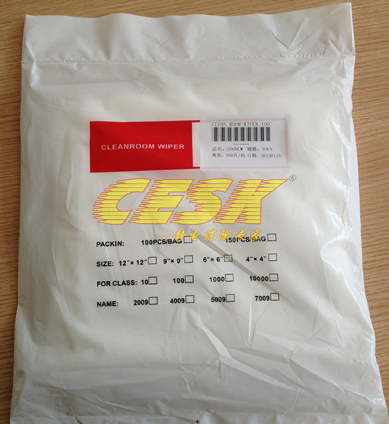 Microfiber dust-free cloth, class 100 clean, ultra-clean, clean room cloth, clean room cleaning cloth