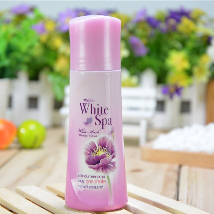 泰国Mistine香体止汗露走珠 柔肤经典素雅兰花味花香正品 100ml