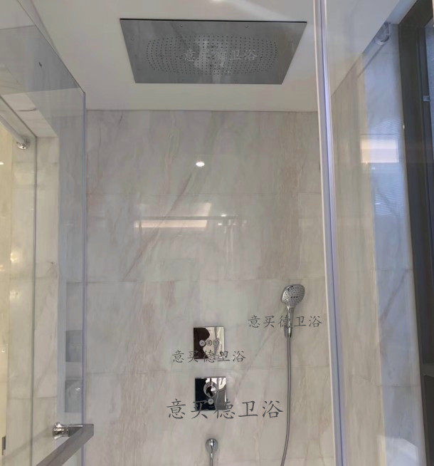 Hanssgrohe Flying Rain Magic Rain Magic Shower Head Overhead Shower Head 680460 3 Speed With Light 28418000 Suit