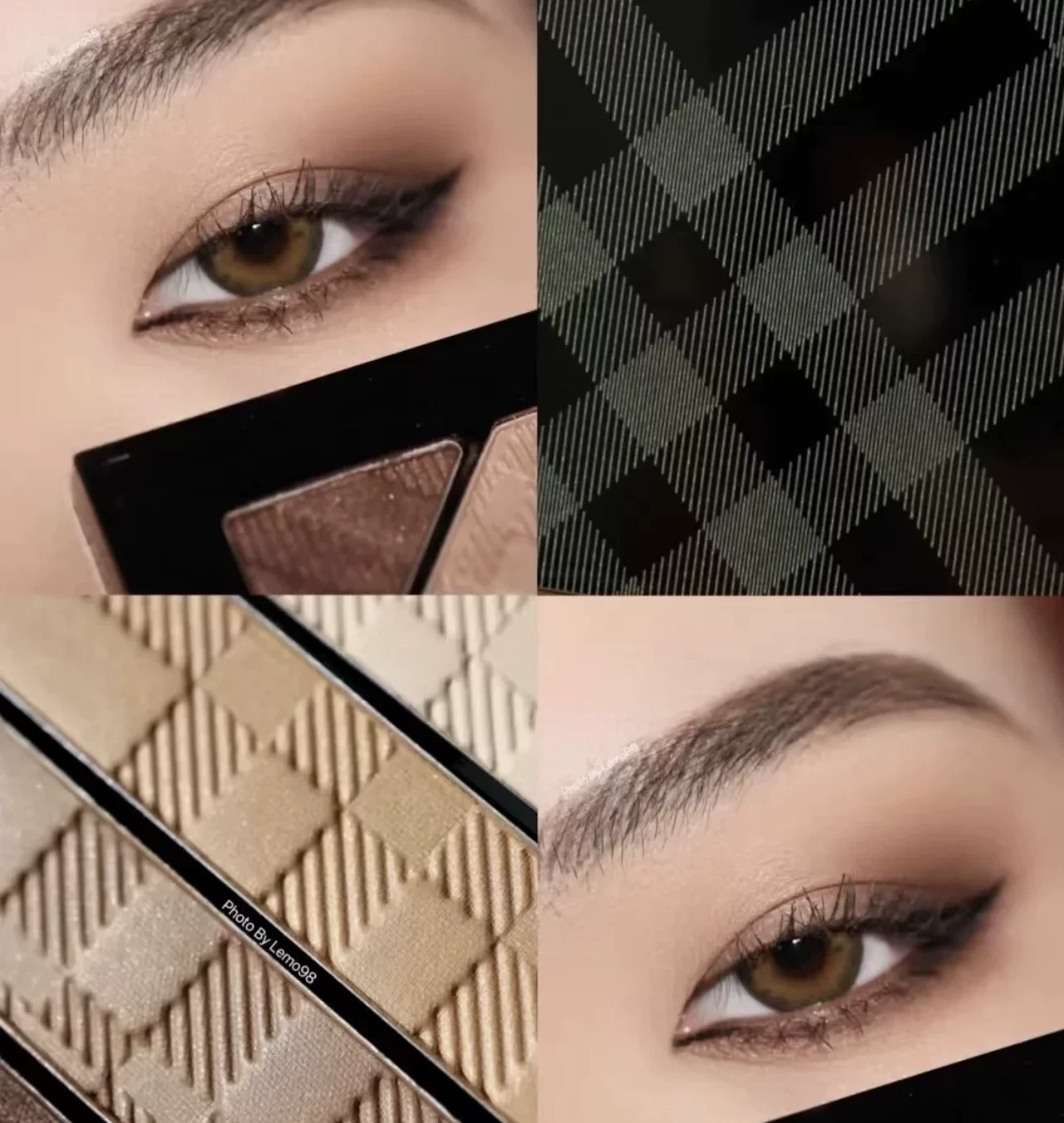 Burberry, палетка теней для век, (Physicals), четыре цвета, земляные тона